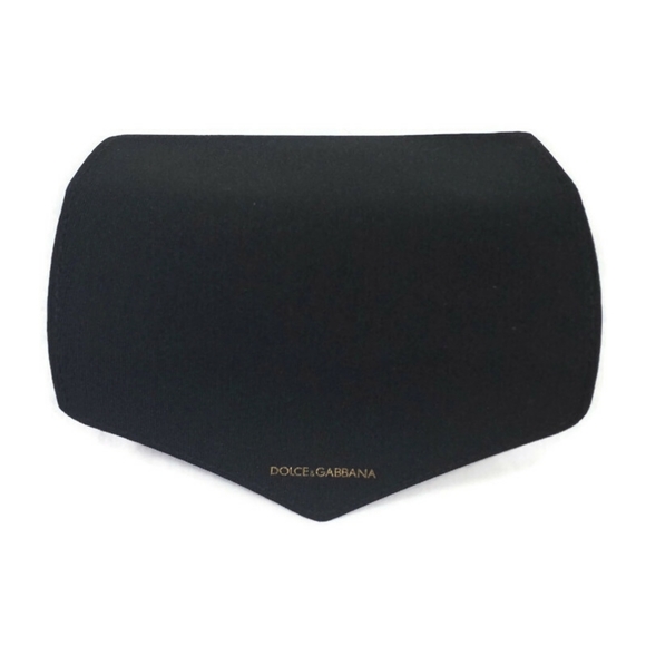 Dolce & Gabbana Black Fabric Semi-Rigid Envelope Style Eyewear Case - Picture 7 of 7